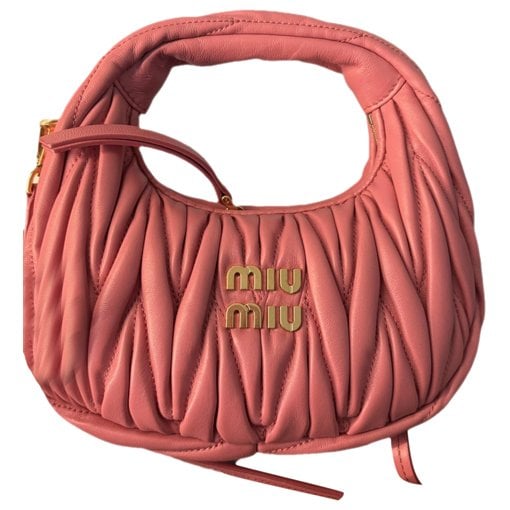 Miu Wander leather handbag