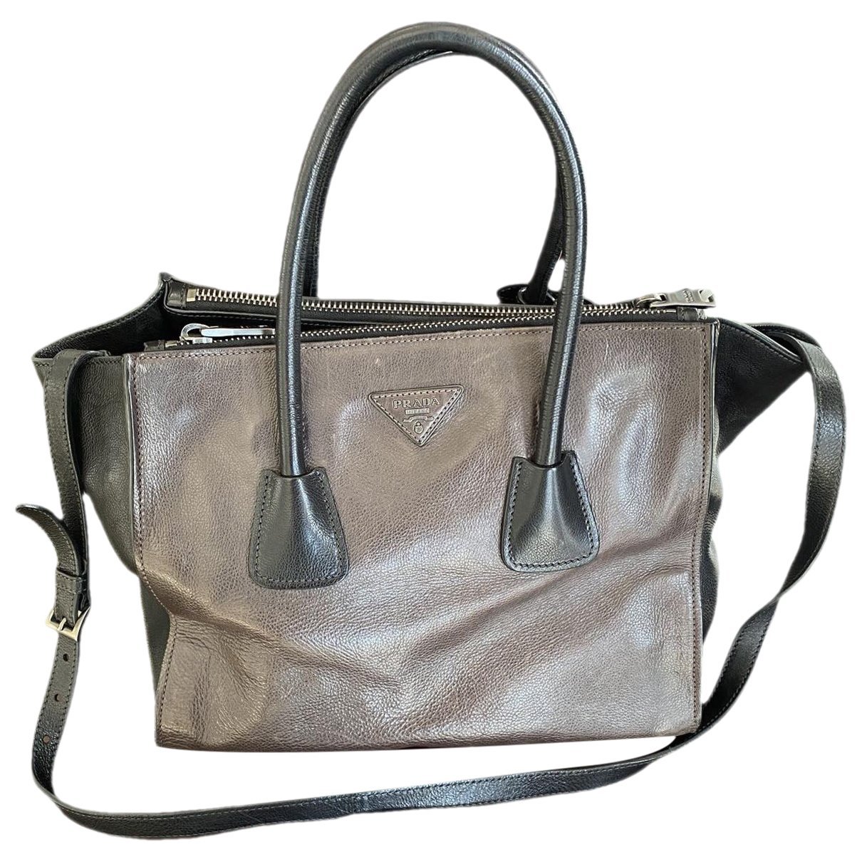 Leather handbag