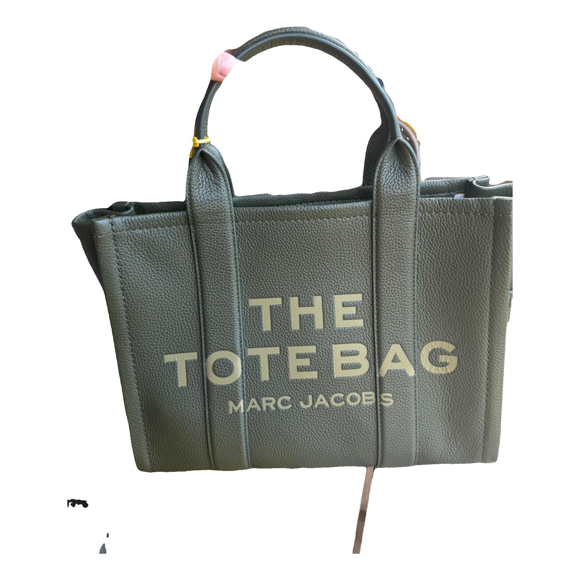 Leather tote