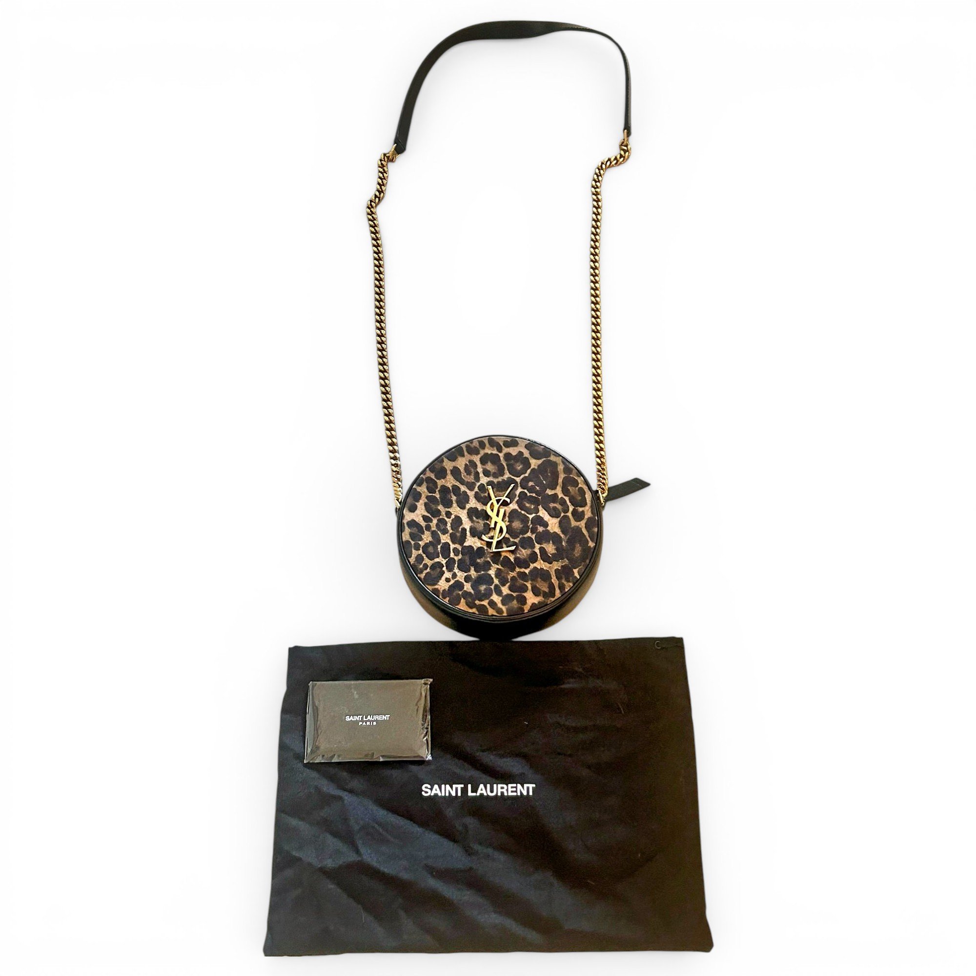 Vinyle leather crossbody bag