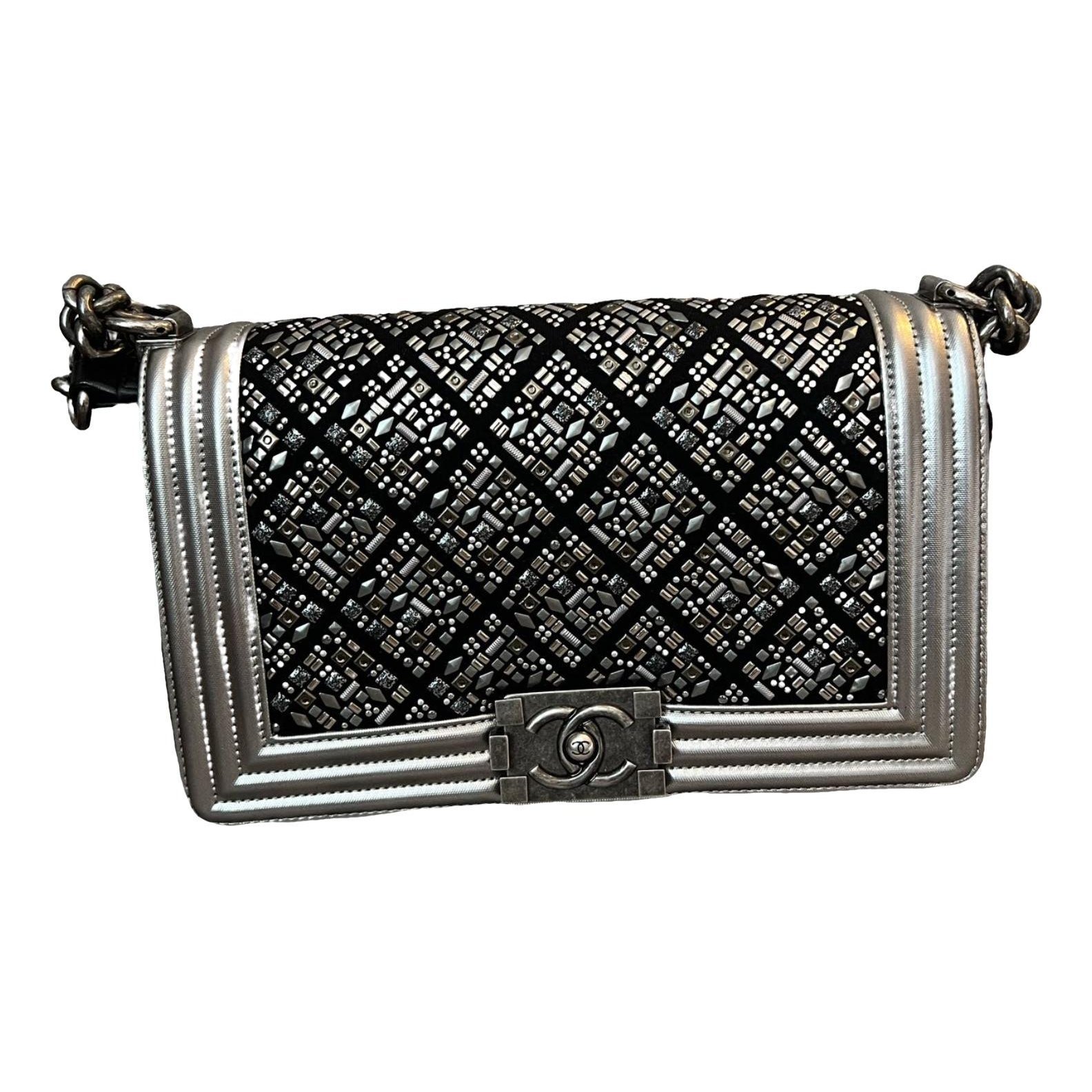 Boy leather crossbody bag