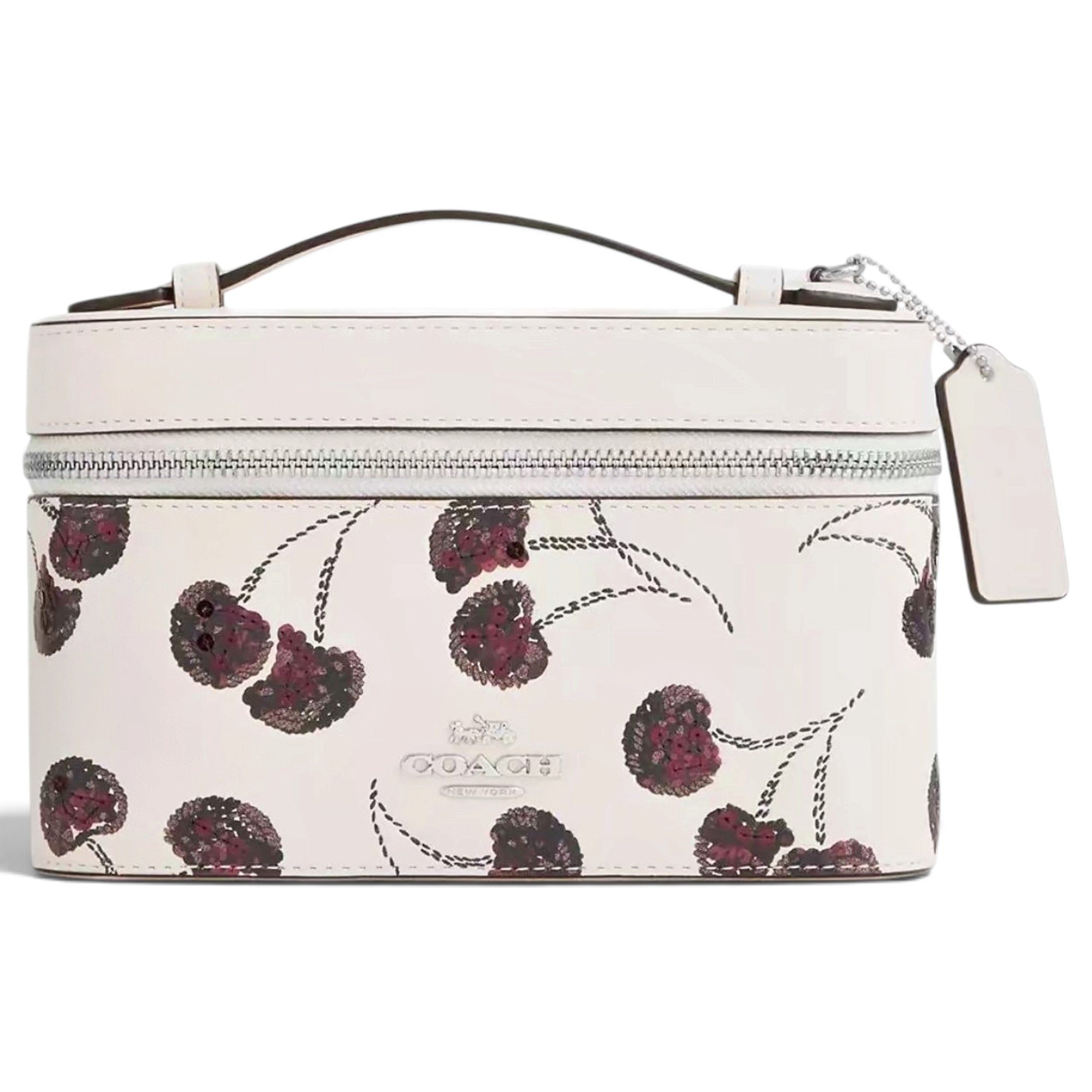 Leather vanity case