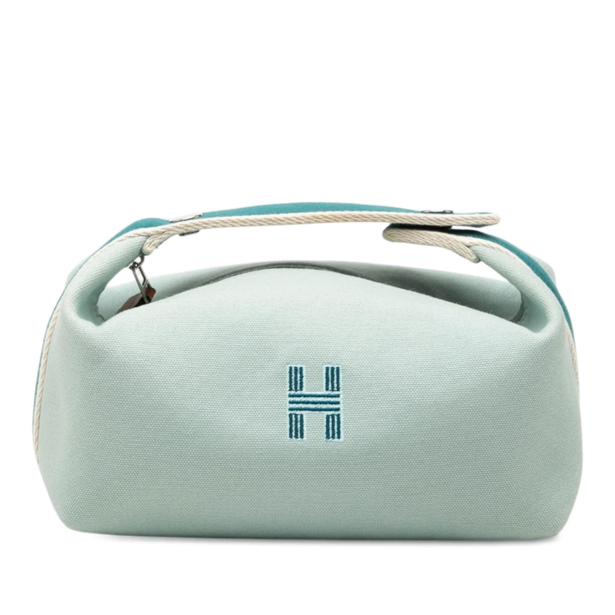 H leather bag