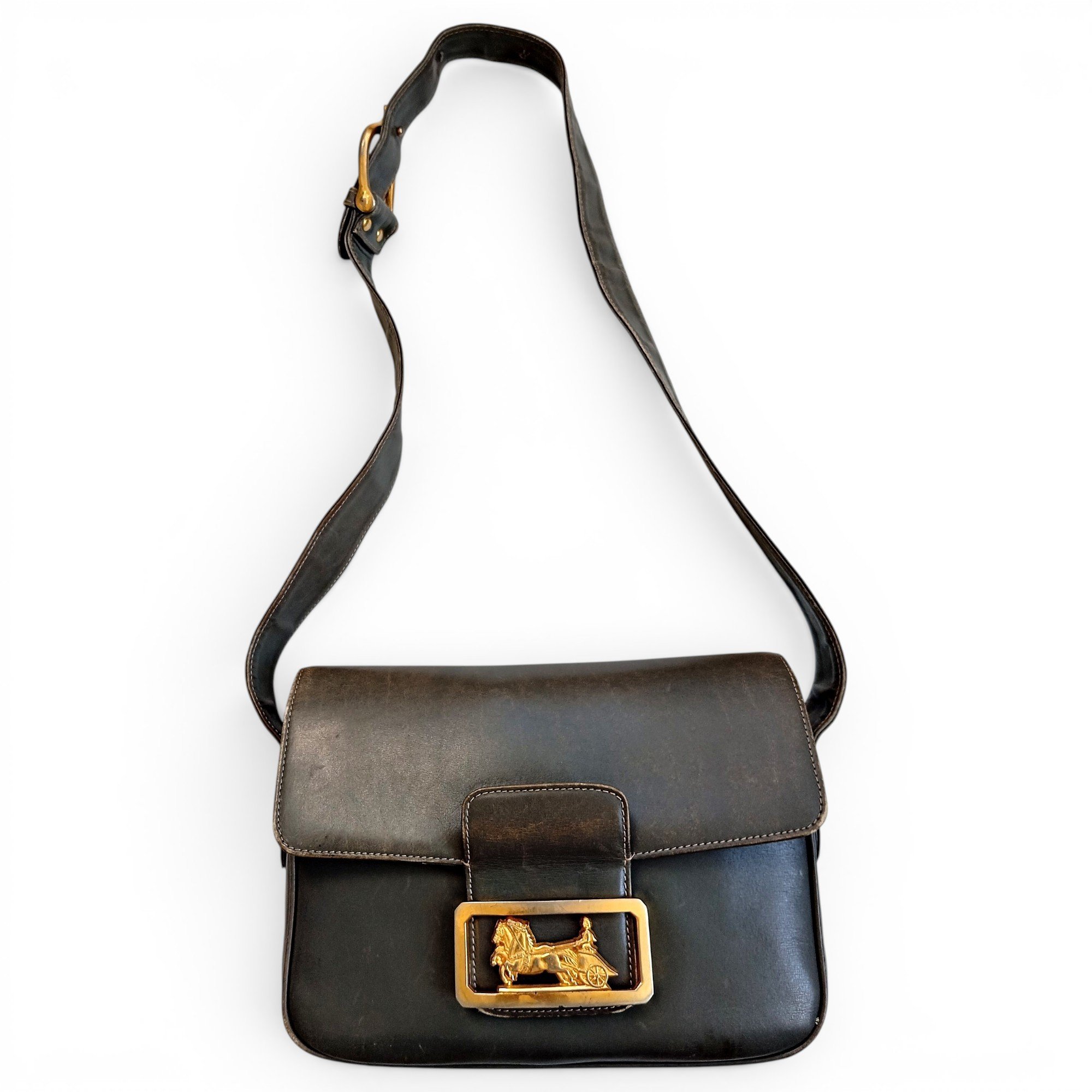 Leather handbag