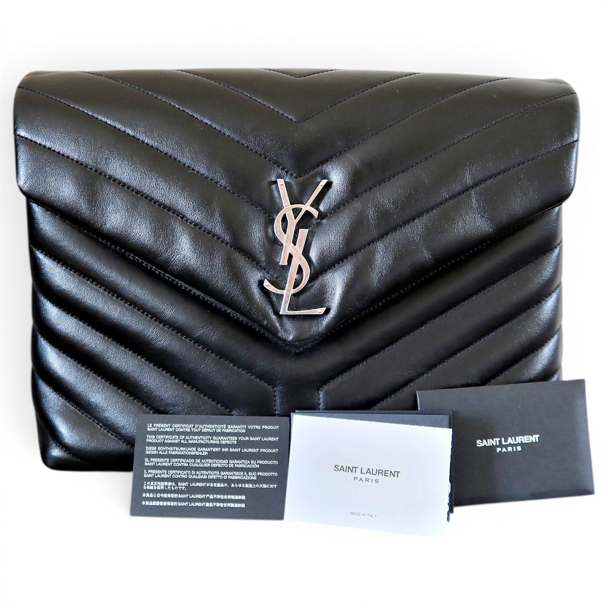 Loulou leather handbag