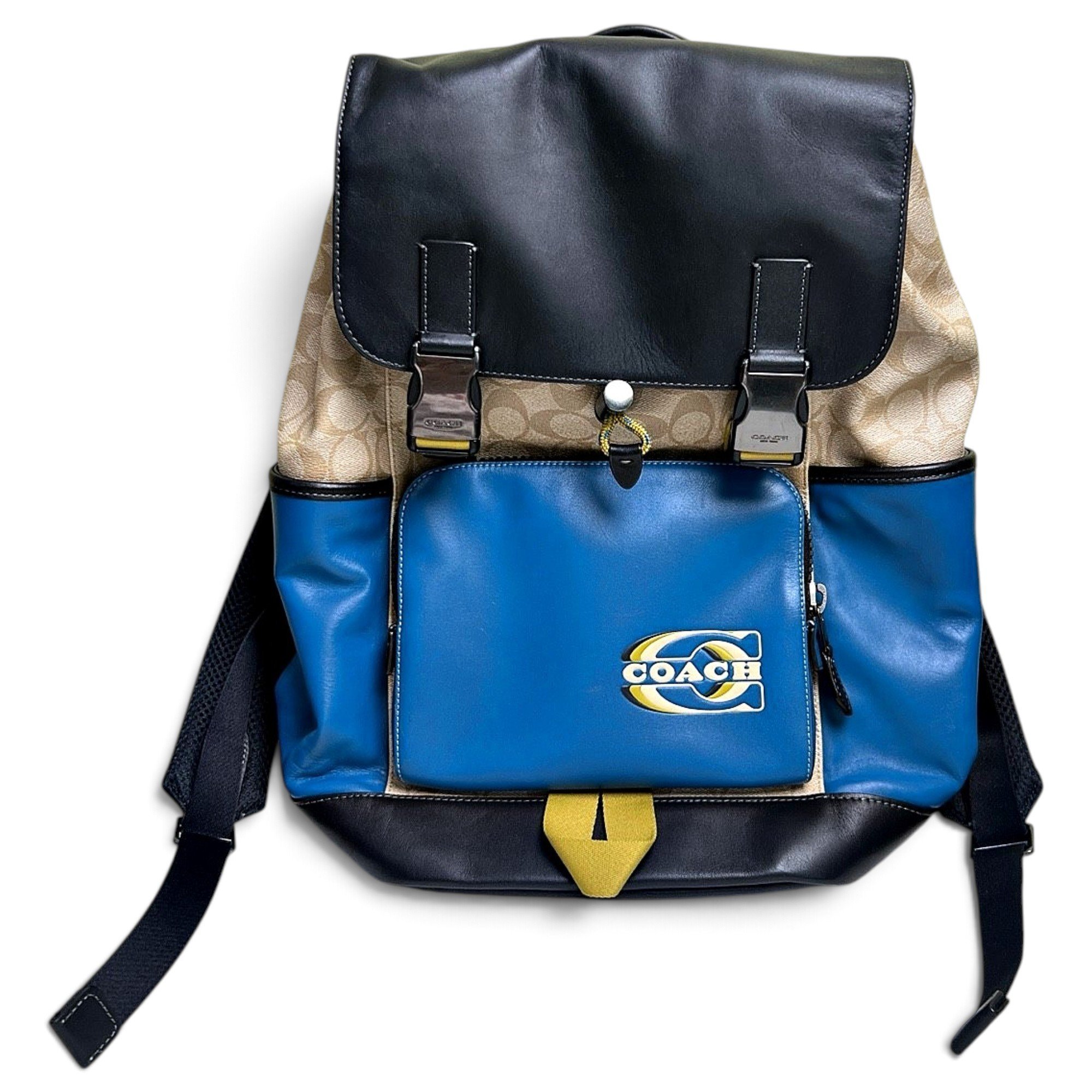 Leather backpack