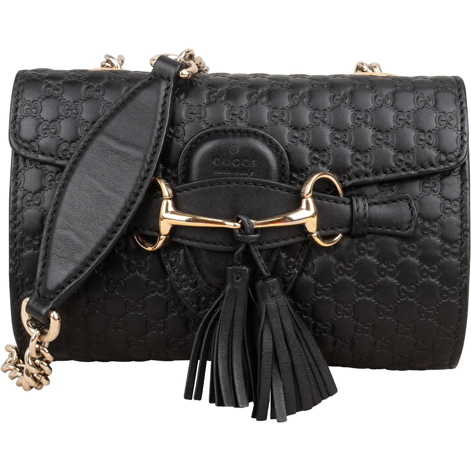 Emily leather crossbody bag