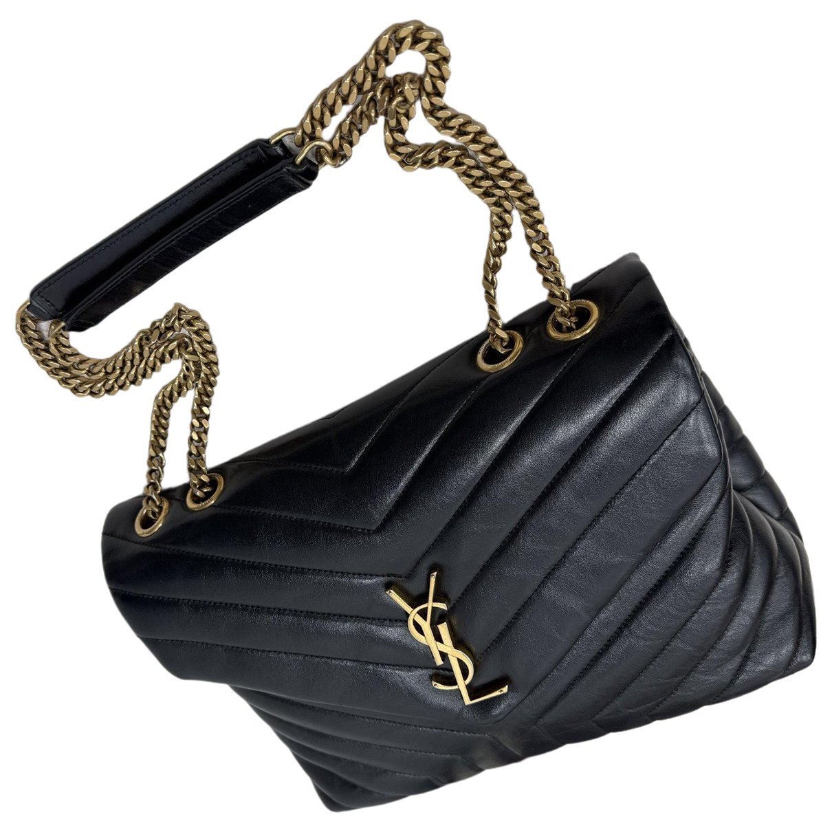 Loulou leather handbag