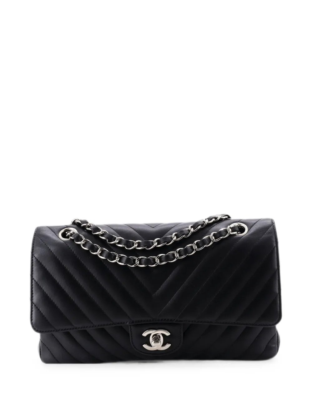 Classic Double Flap Bag Chevron Lambskin Medium shoulder bag