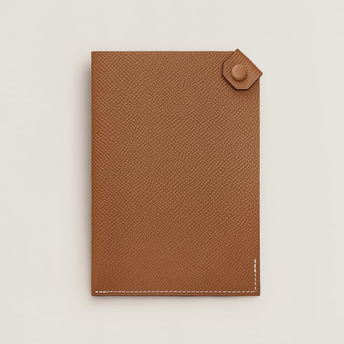 Gold Tarmac Passport Holder