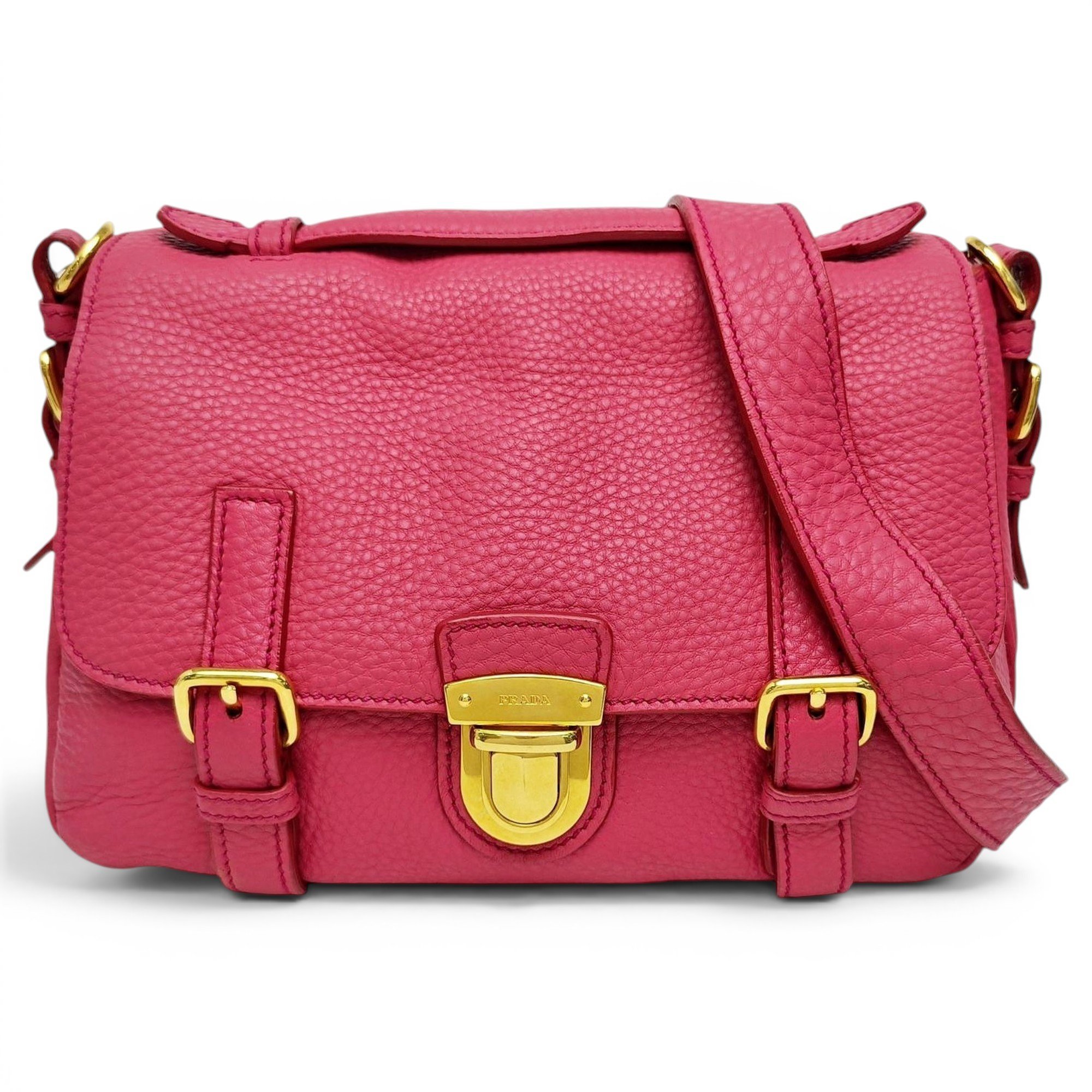 Belle leather handbag