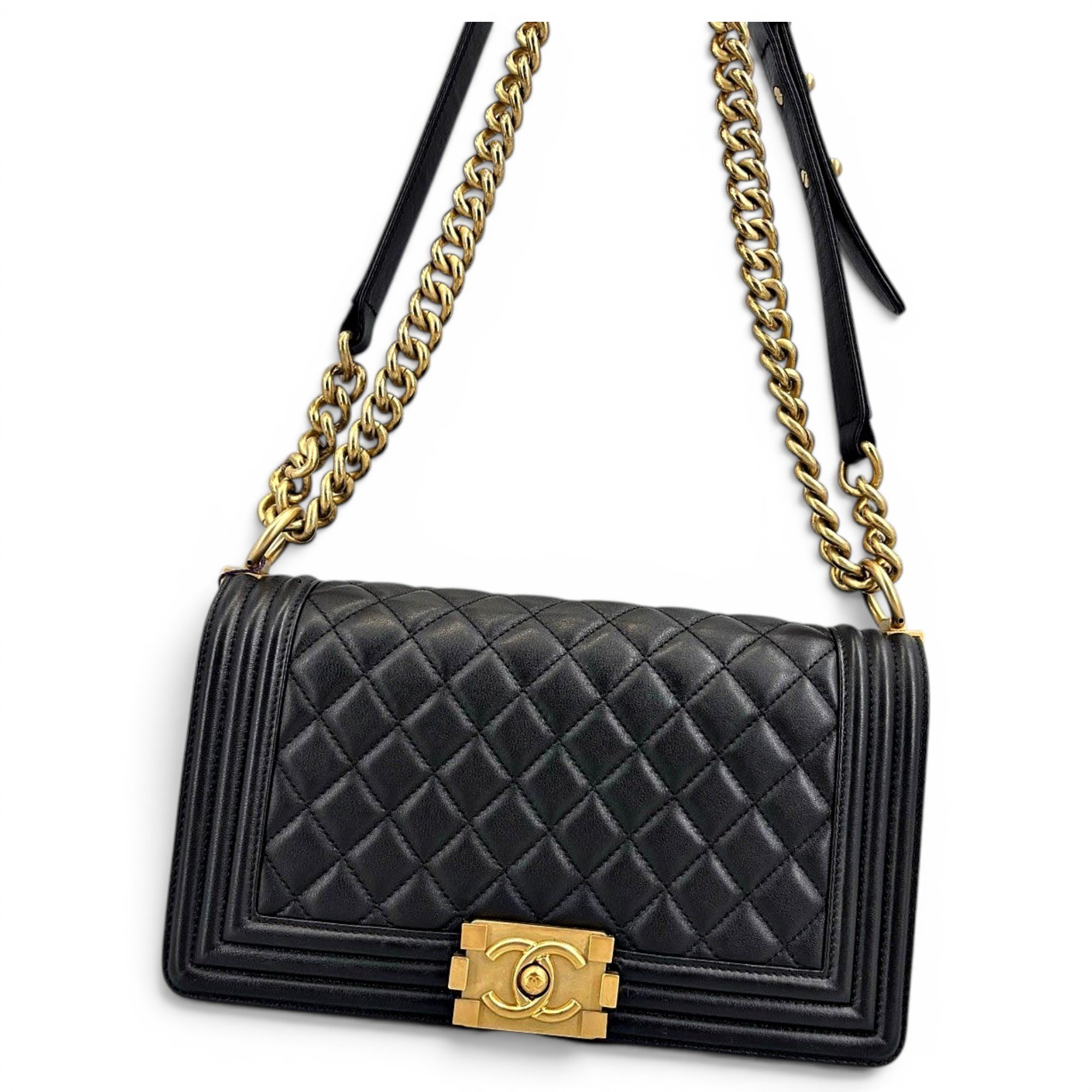 Boy leather handbag