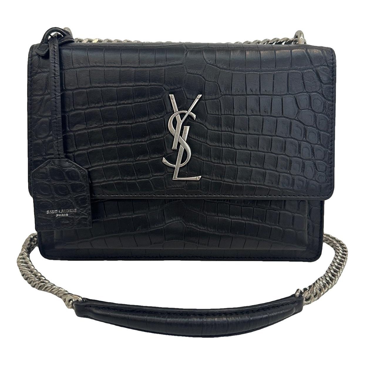 Sunset leather crossbody bag