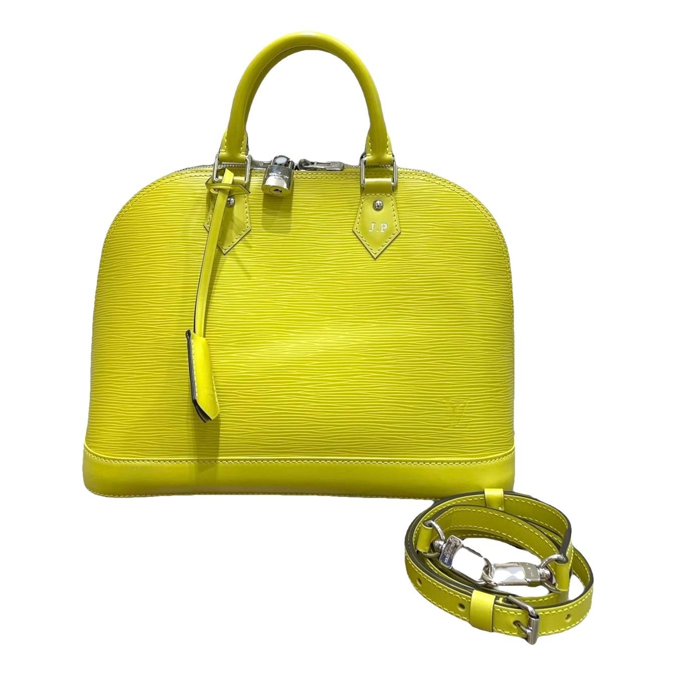 Alma leather handbag