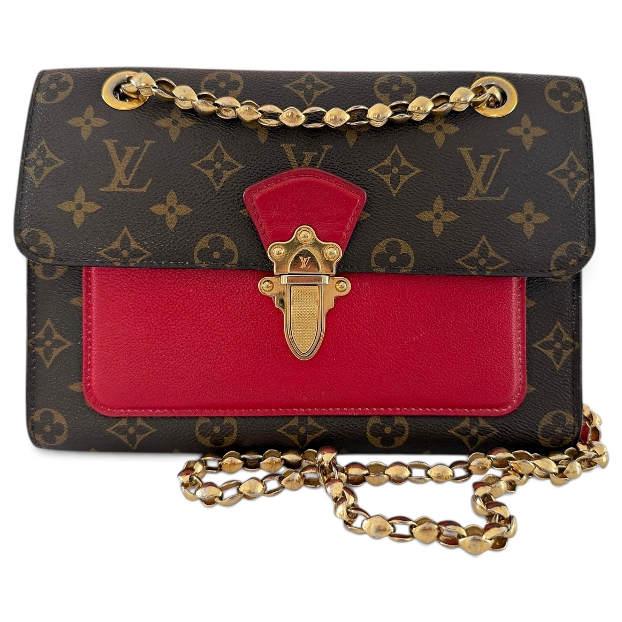 Victoire leather handbag