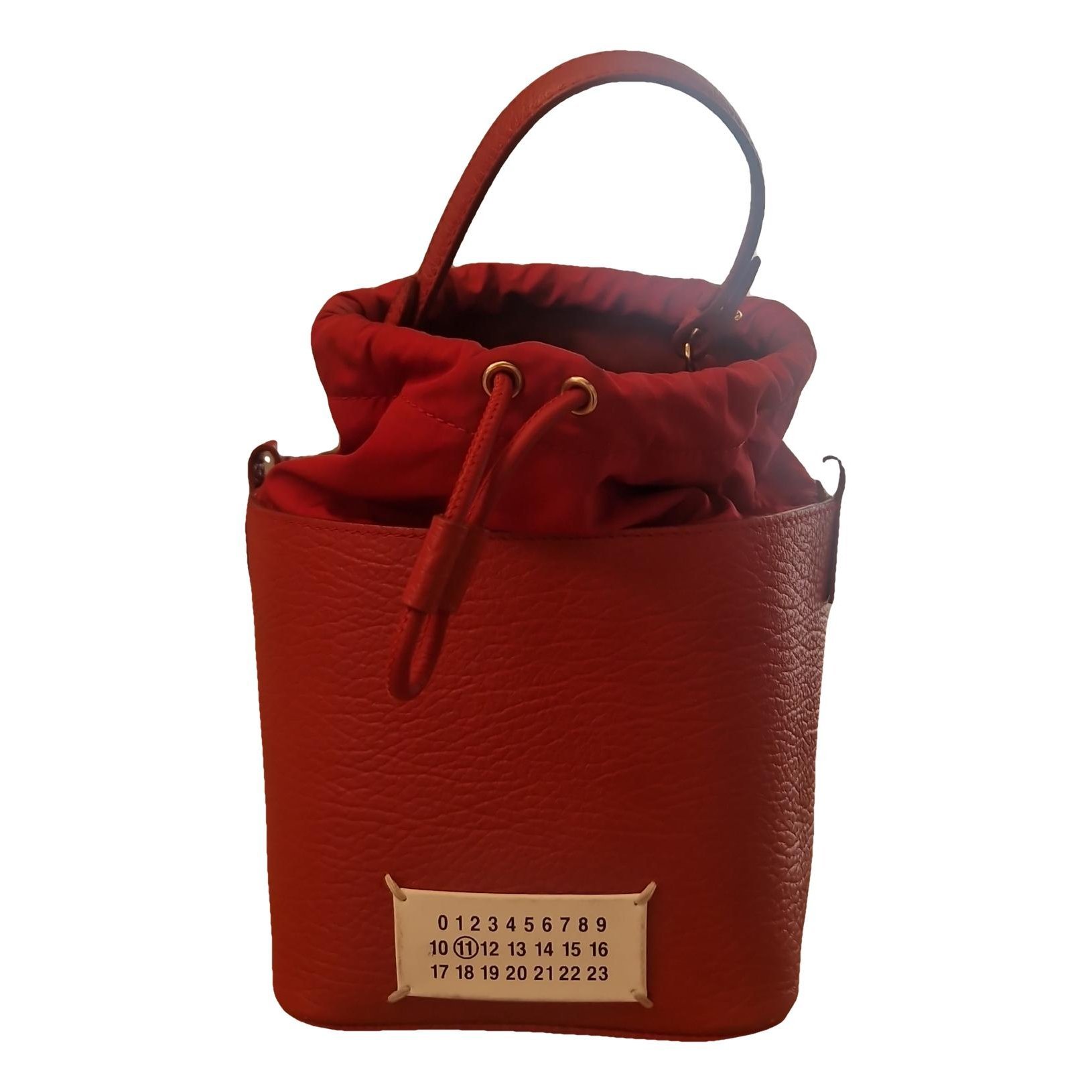 Leather handbag