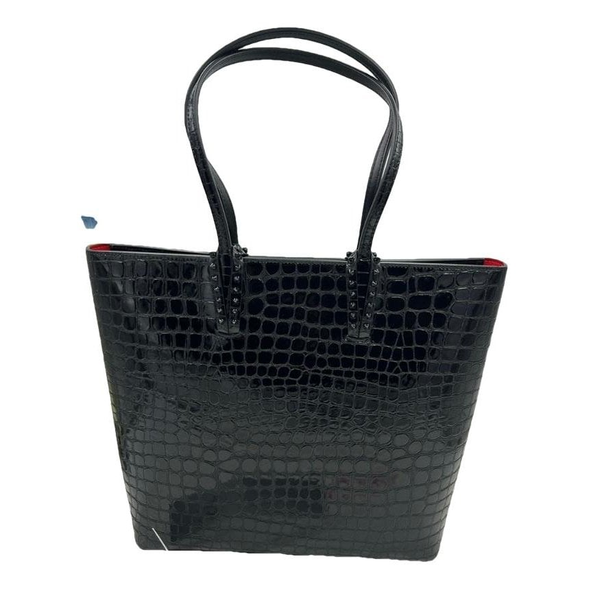 Leather tote