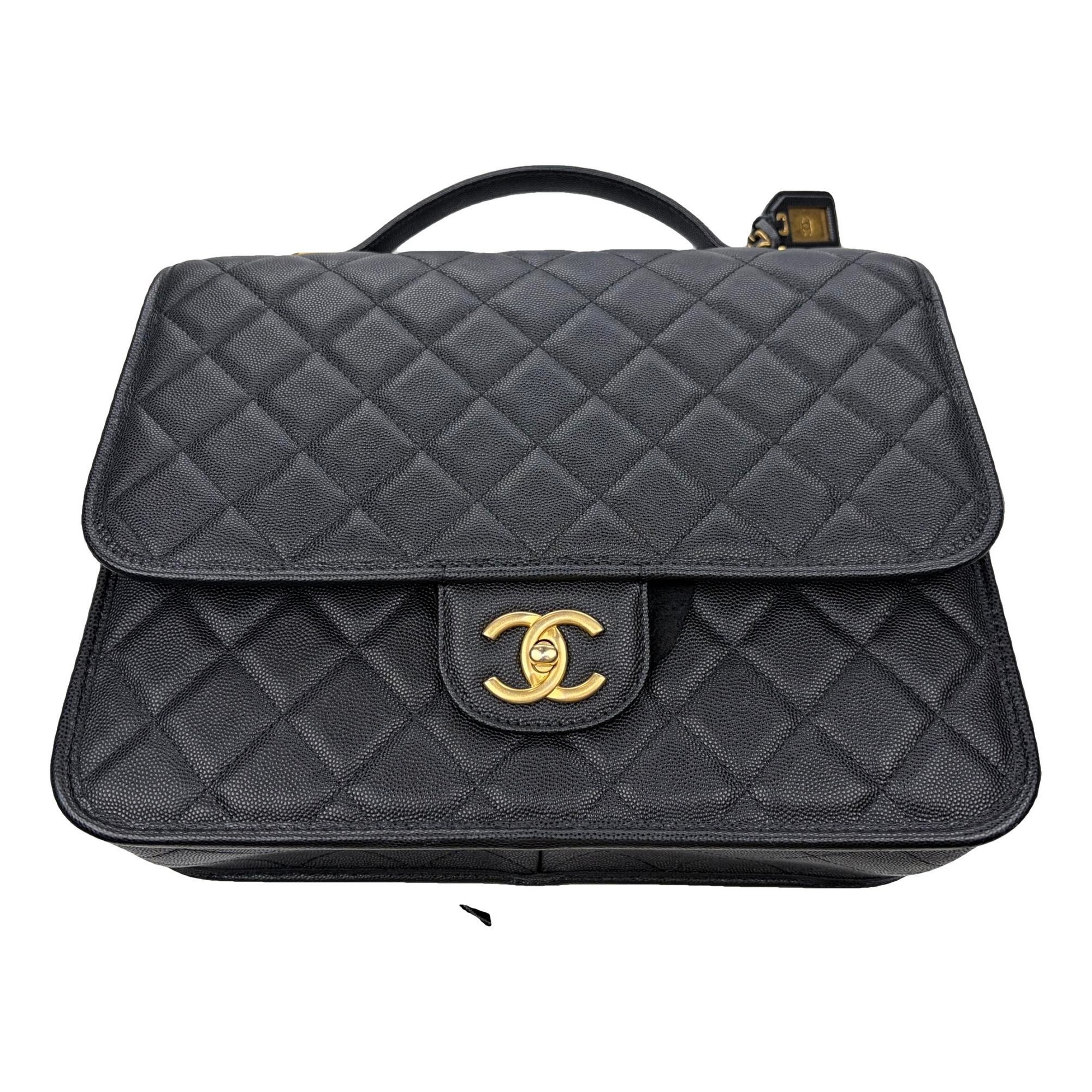 Leather backpack