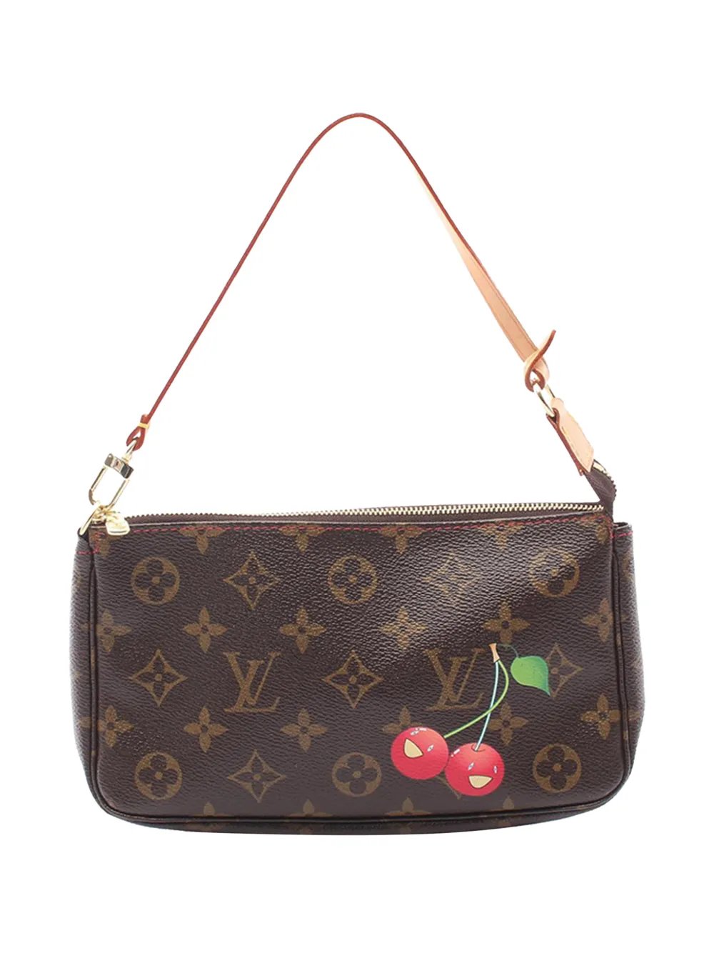 2005 Takashi Murakami Monogram Cherry Pochette Accessoires shoulder bag