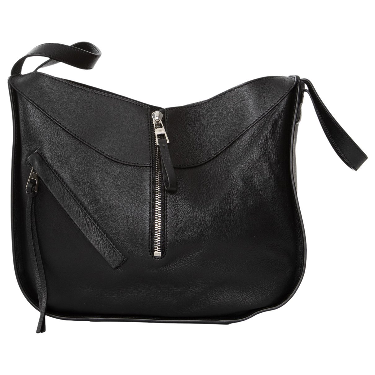 Hammock leather handbag