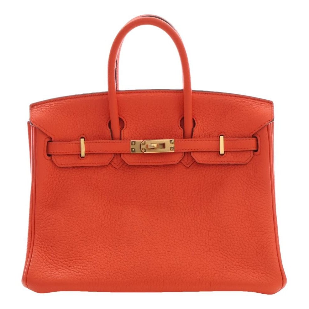 Birkin 25 leather tote