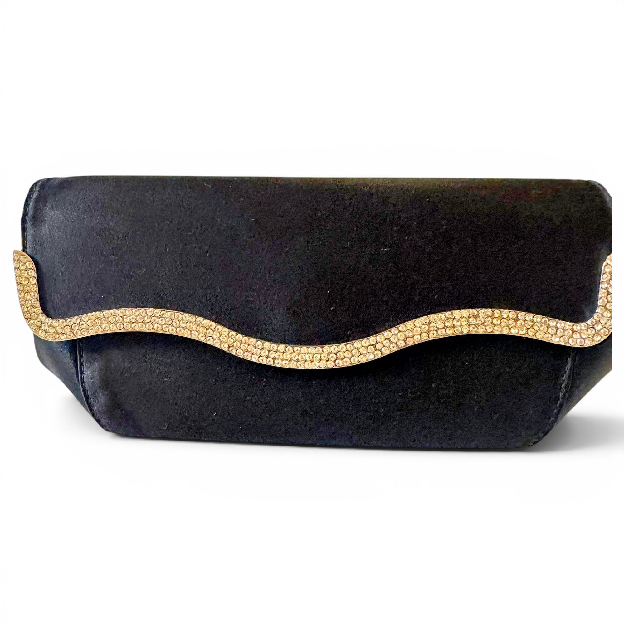 Silk clutch bag