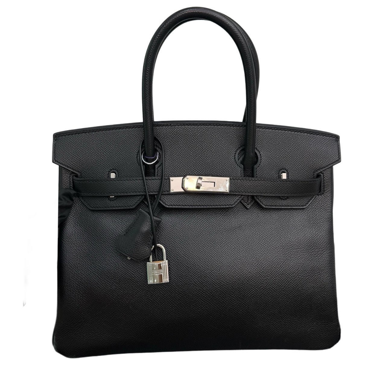 Birkin 30 leather handbag