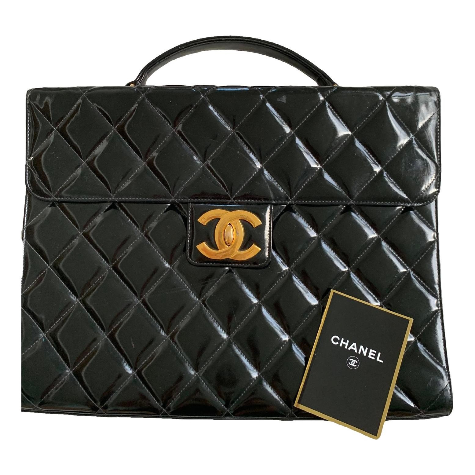 Leather satchel