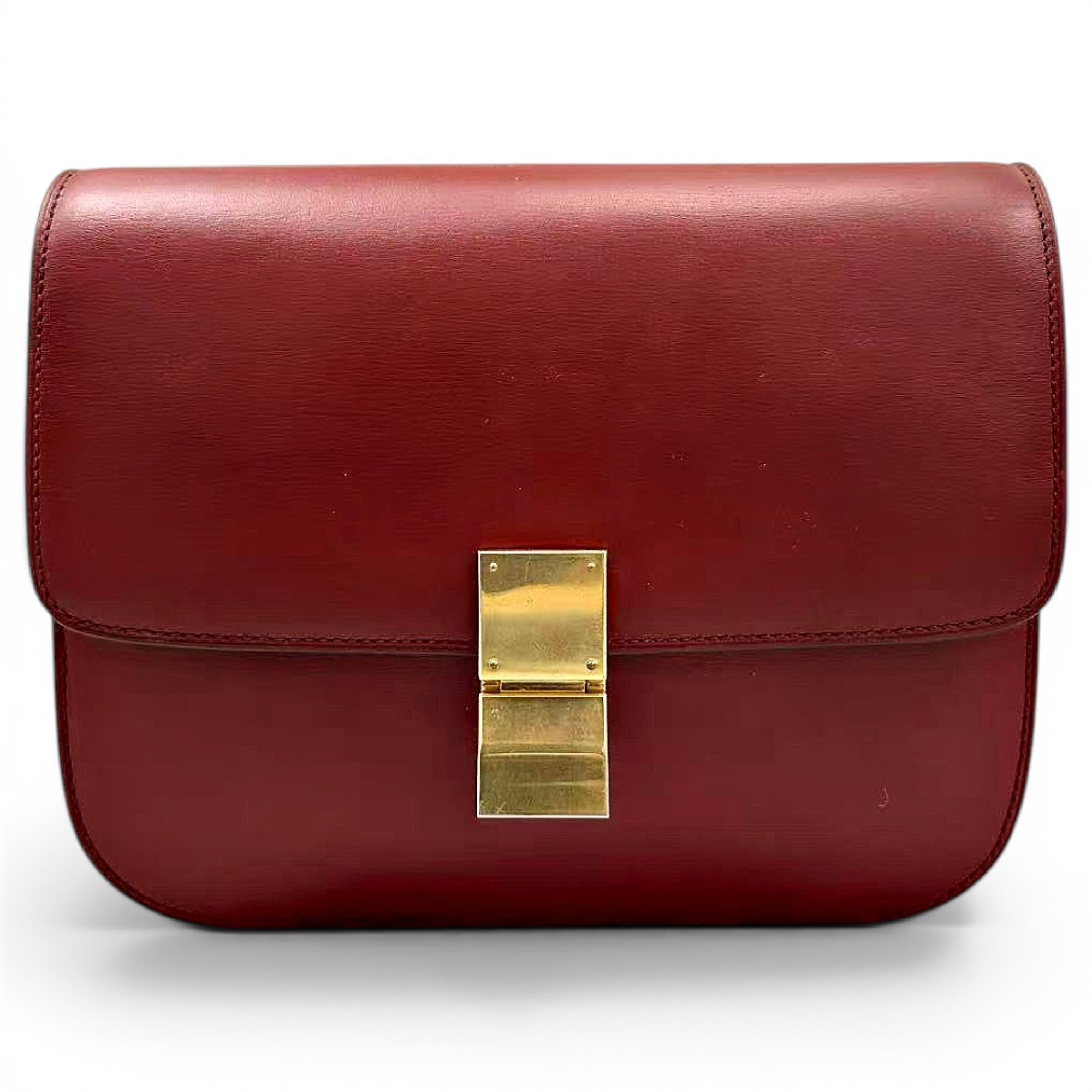 Classic leather handbag