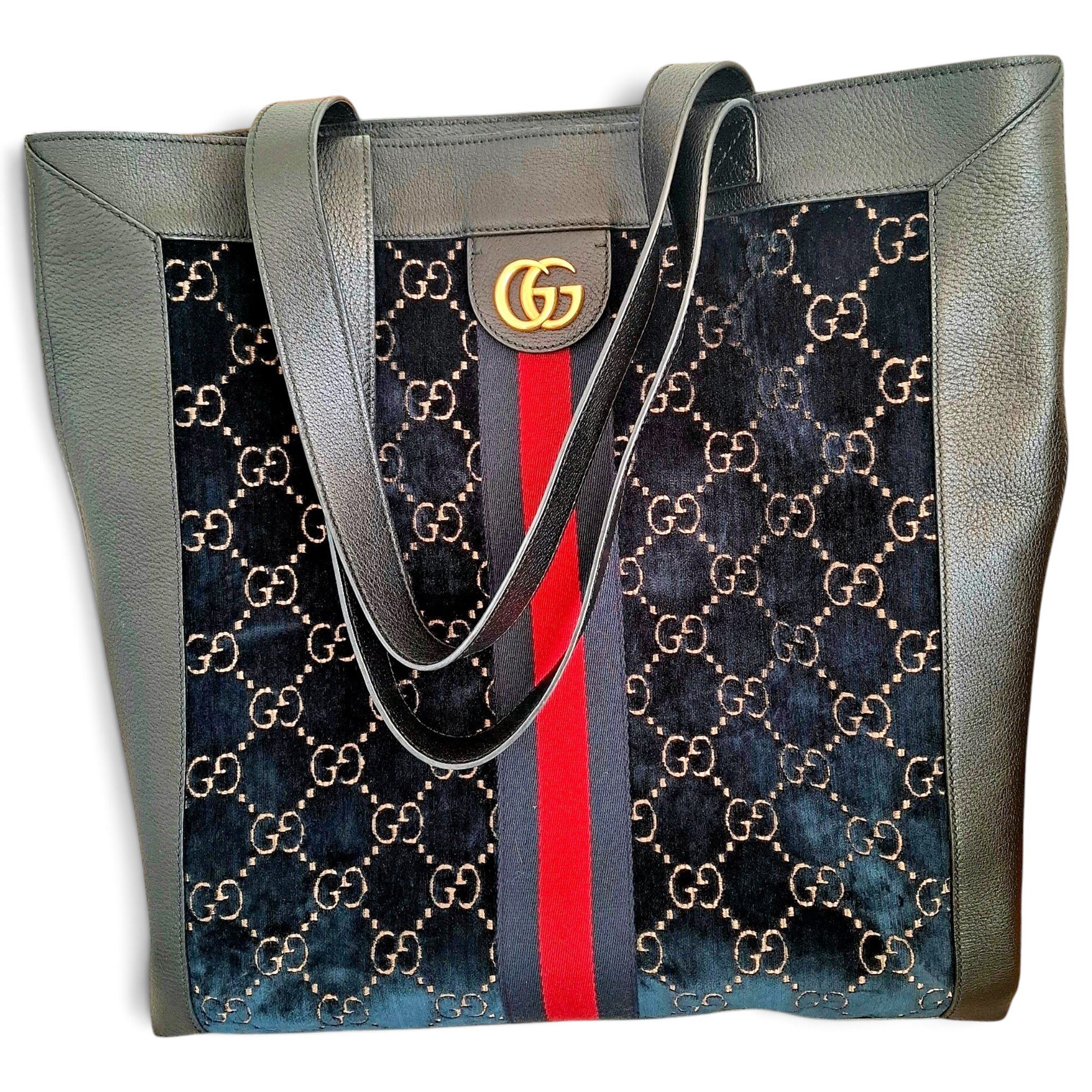Ophidia leather tote