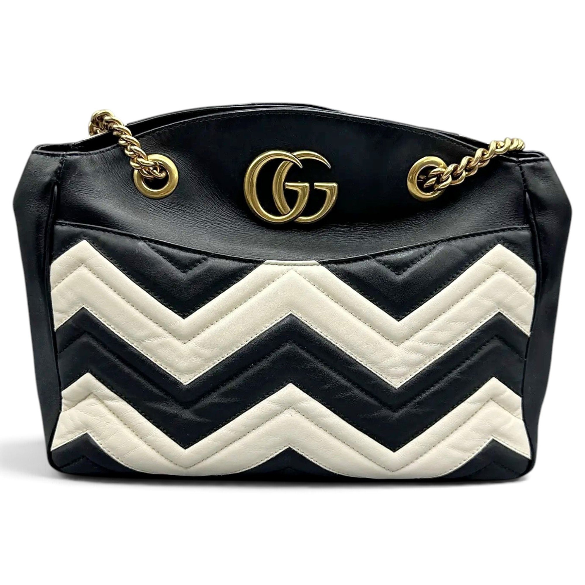 GG Marmont Chain Matelasse leather handbag