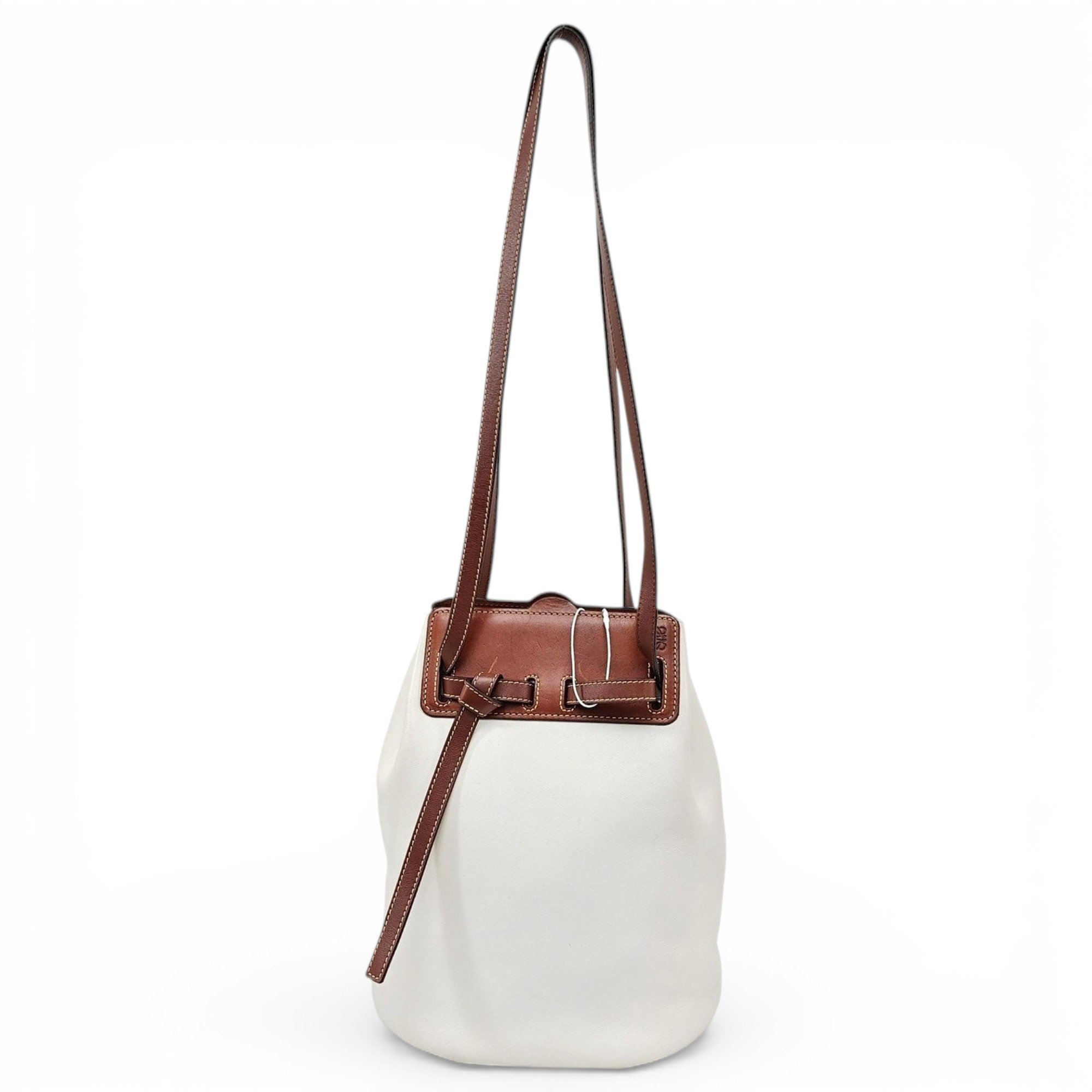 Lazo leather handbag