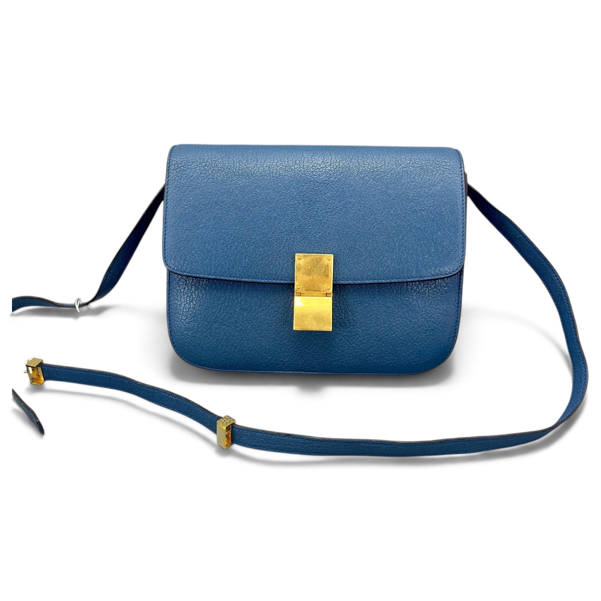 Classic leather crossbody bag