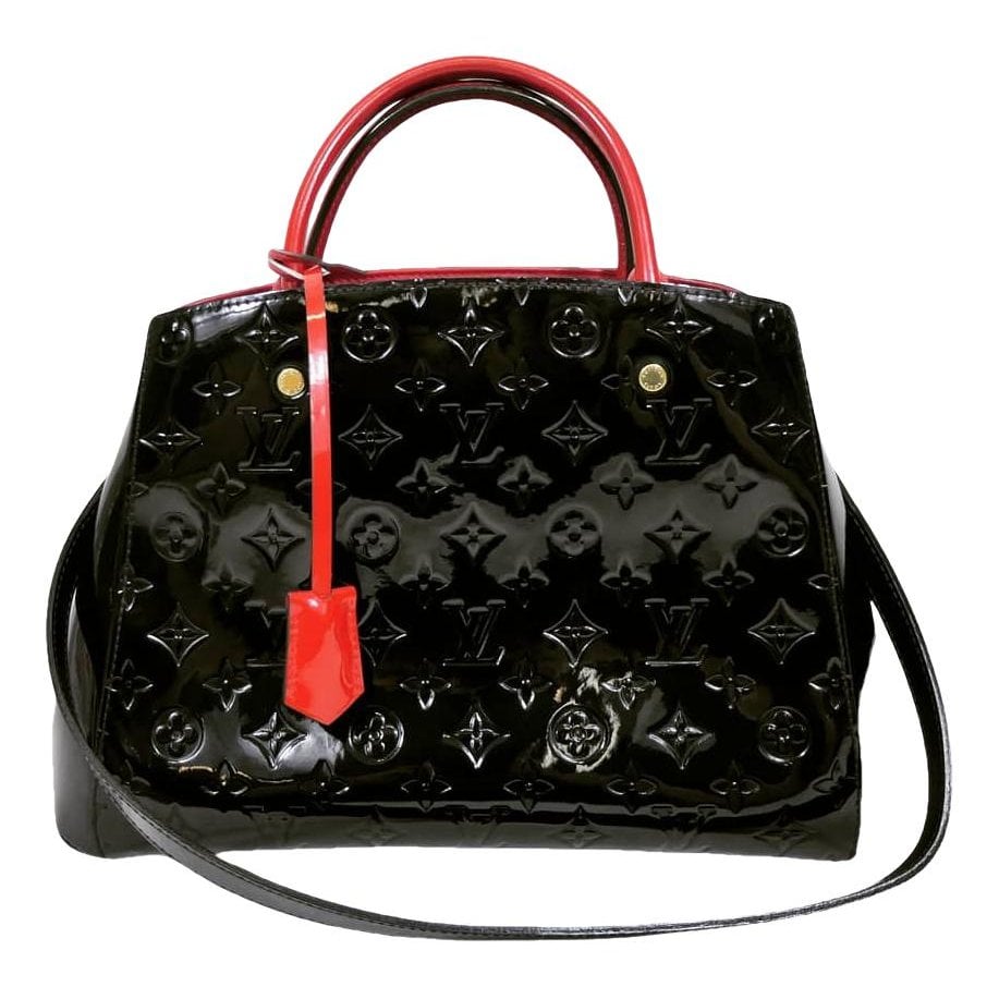 Montaigne patent leather tote