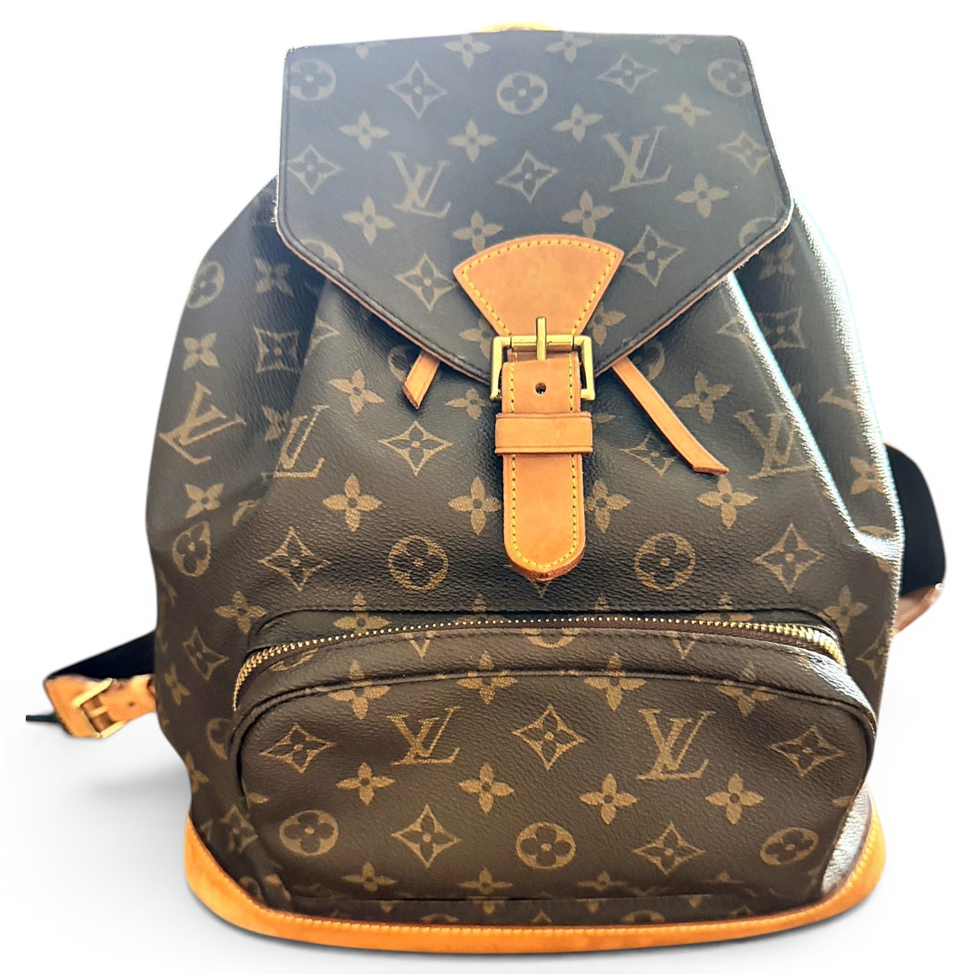 Louis Vuitton Montsouris Vintage cloth backpack