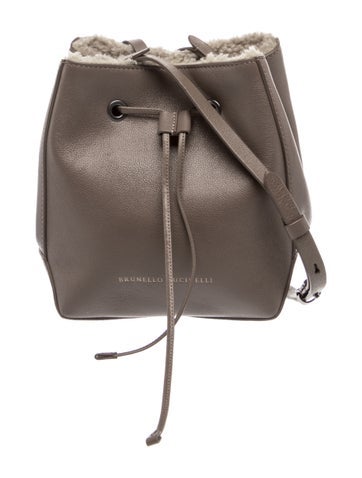 Leather Bucket Bag