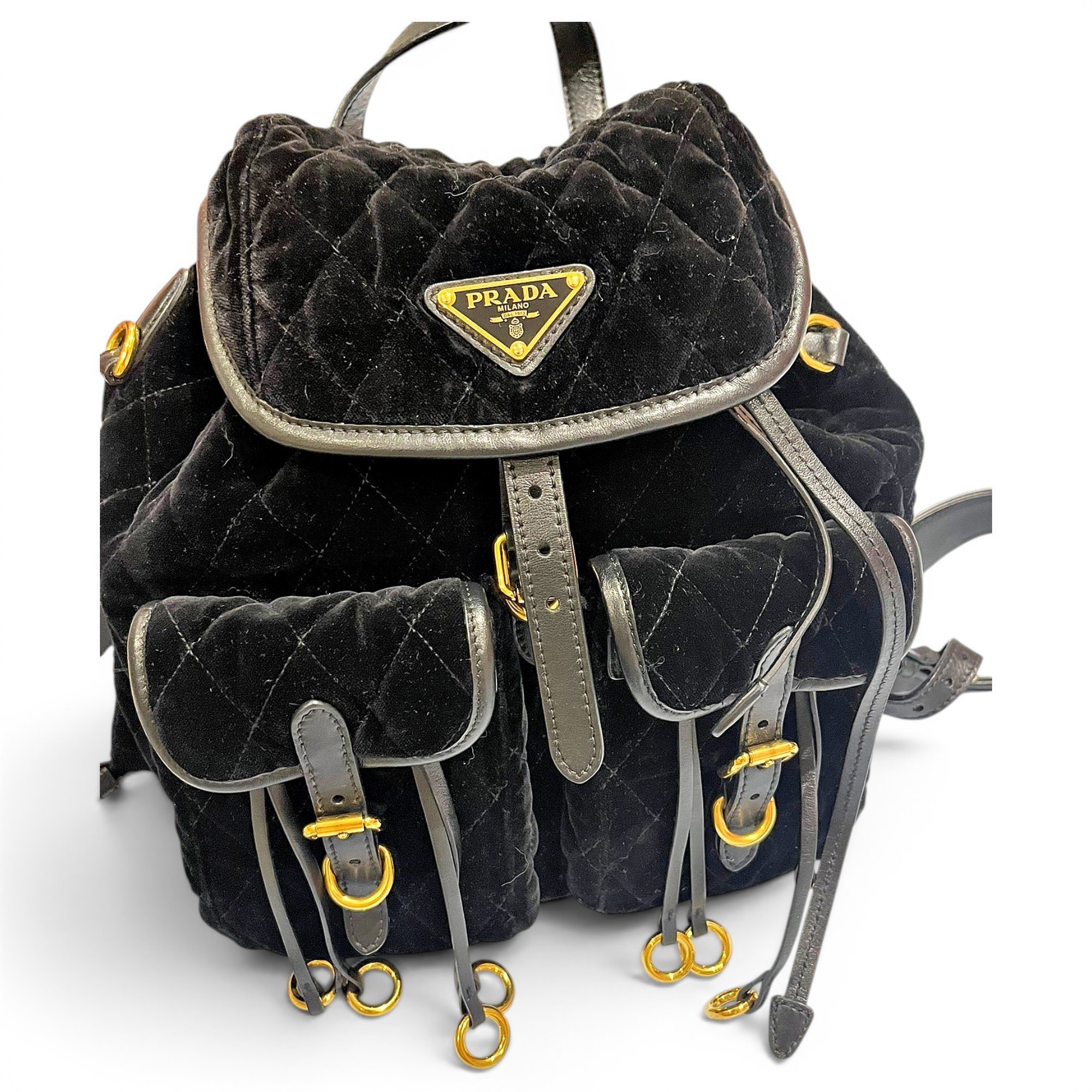 Velvet backpack