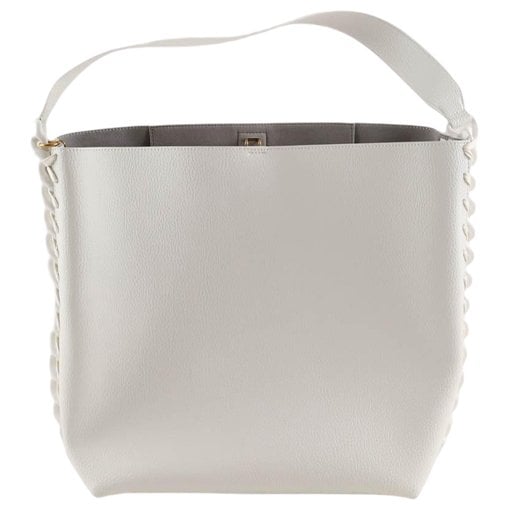 Leather tote