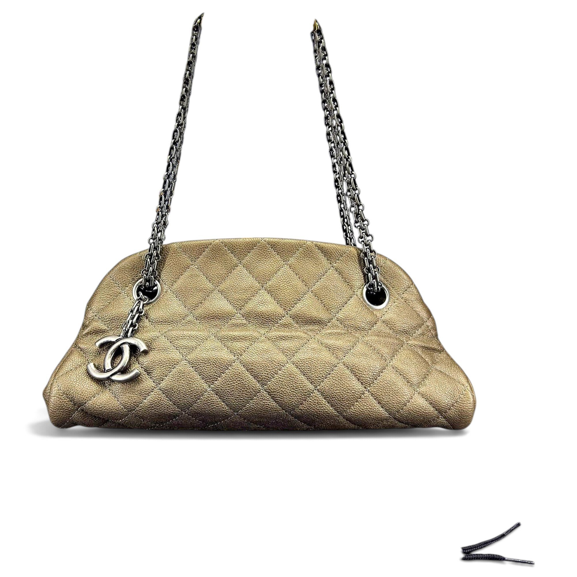 Mademoiselle leather handbag