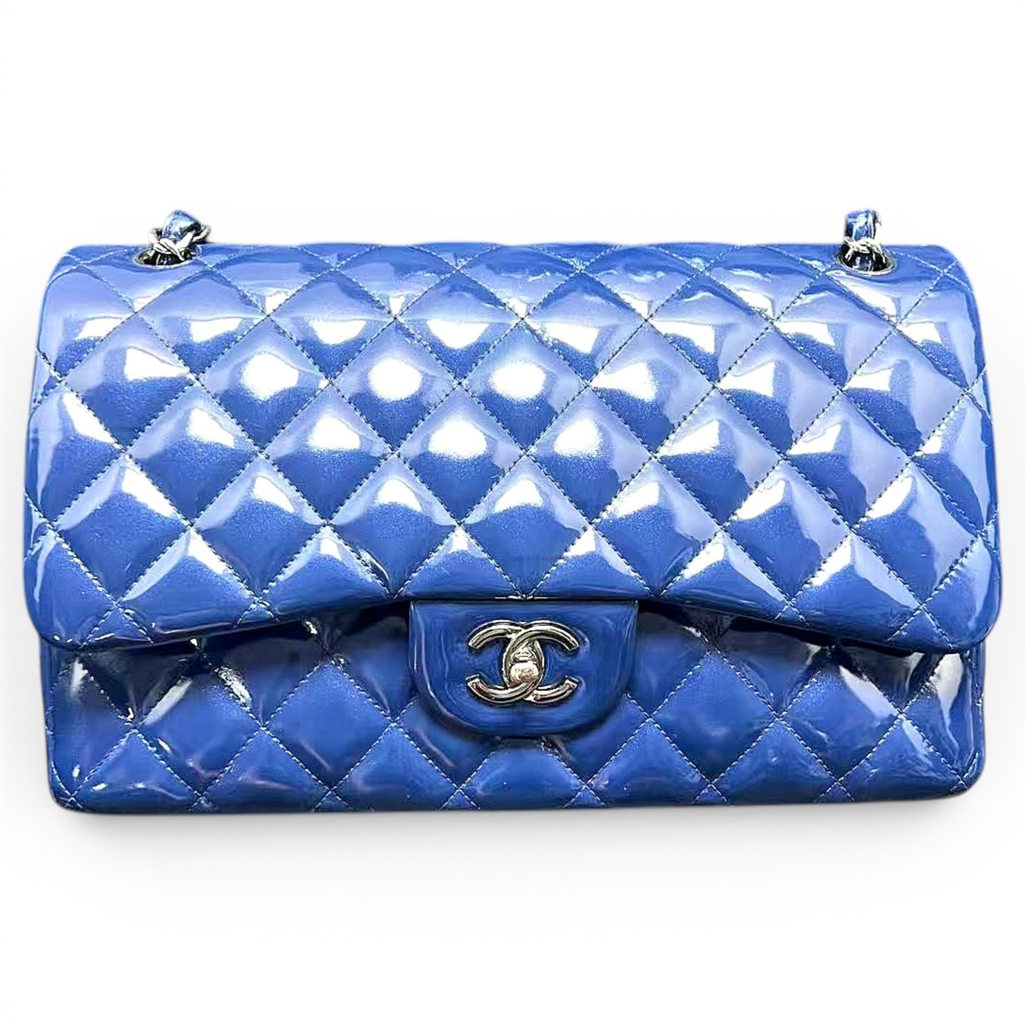 Timeless/Classique patent leather handbag