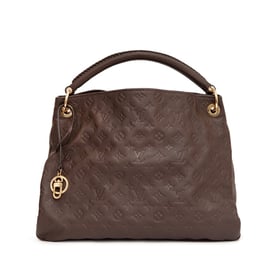 Louis Vuitton Terre Monogram Empreinte Artsy MM Gold Hardware, 2015