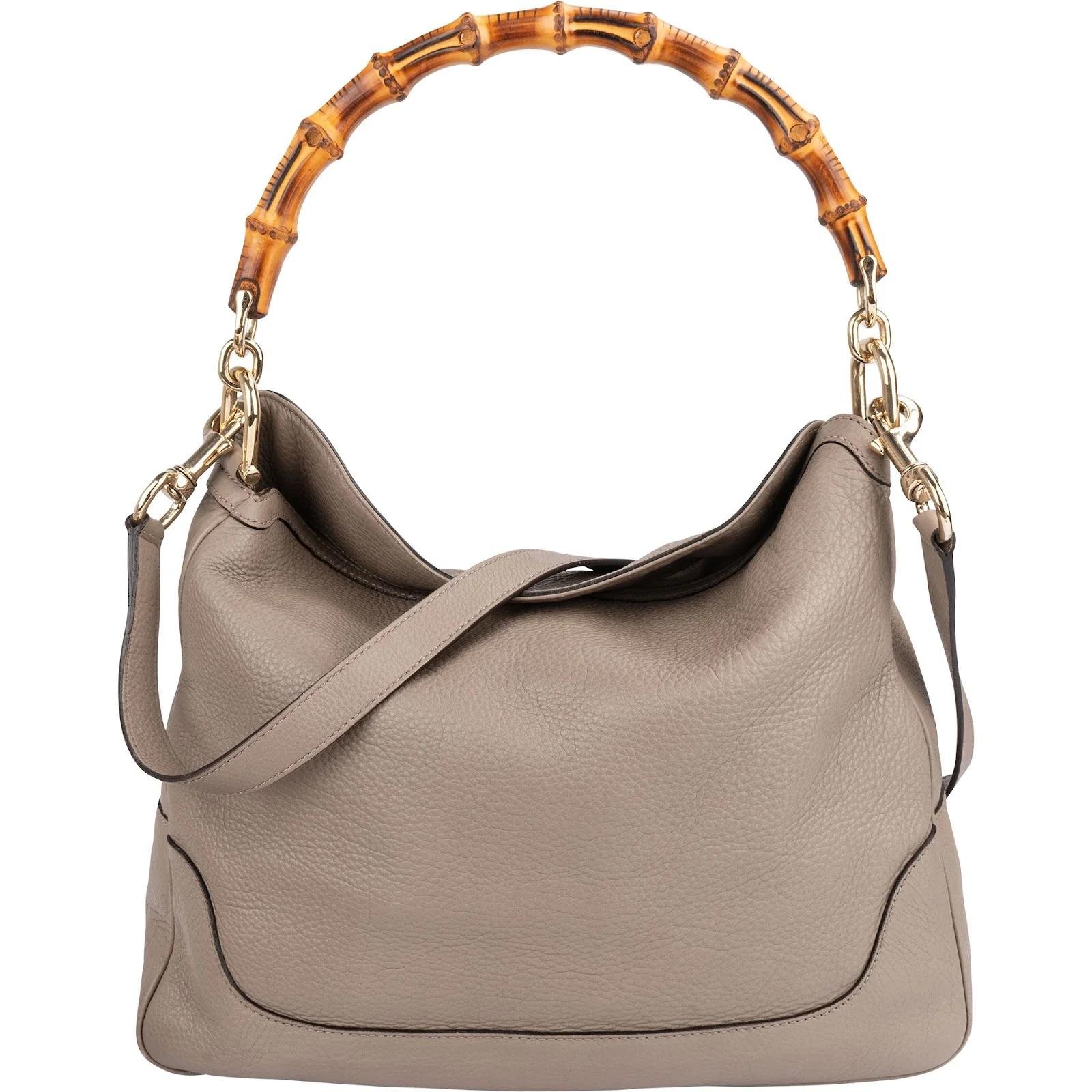 Hobo leather handbag