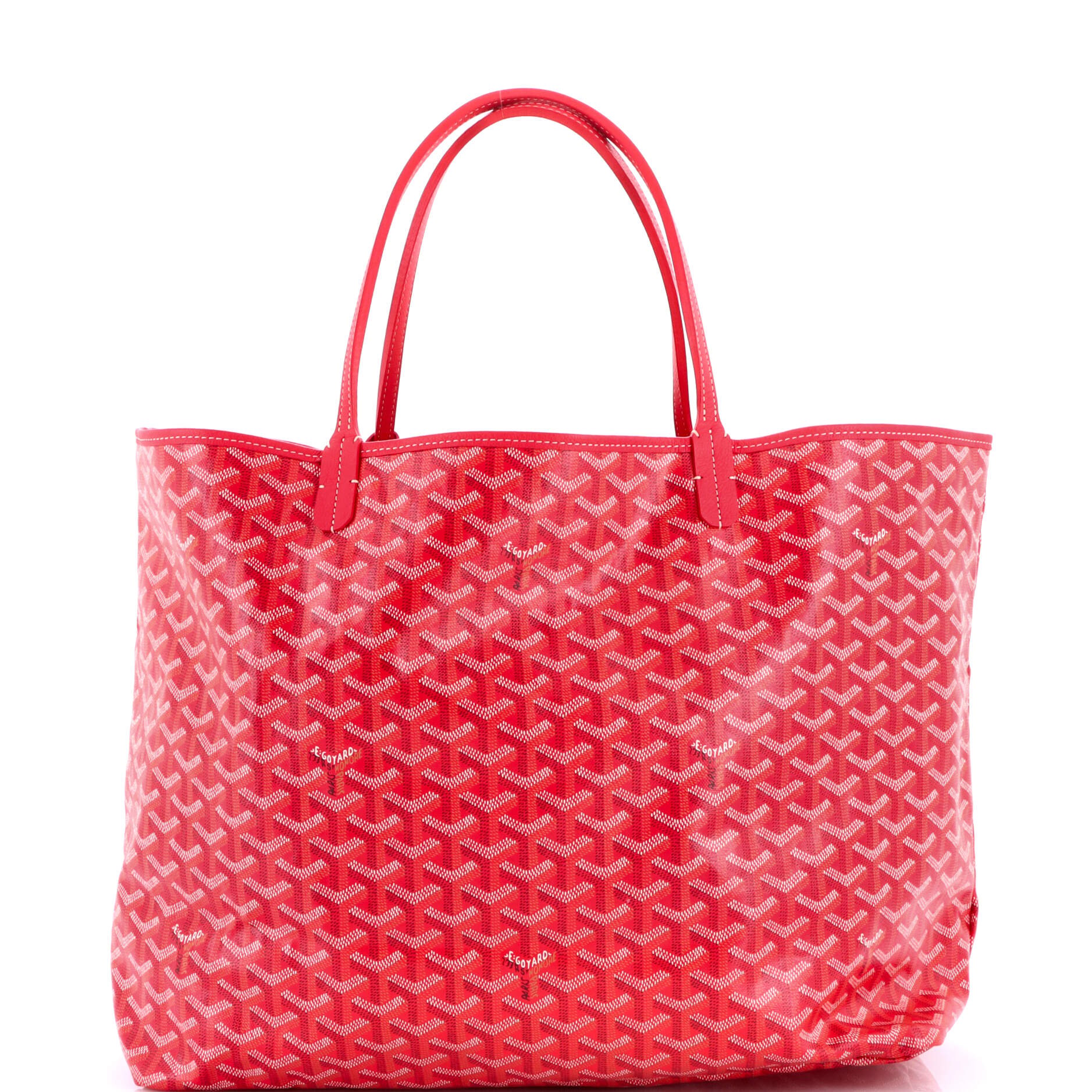 Goyard Saint Louis Reversible Tote Coated Canvas and Printed Canvas GM