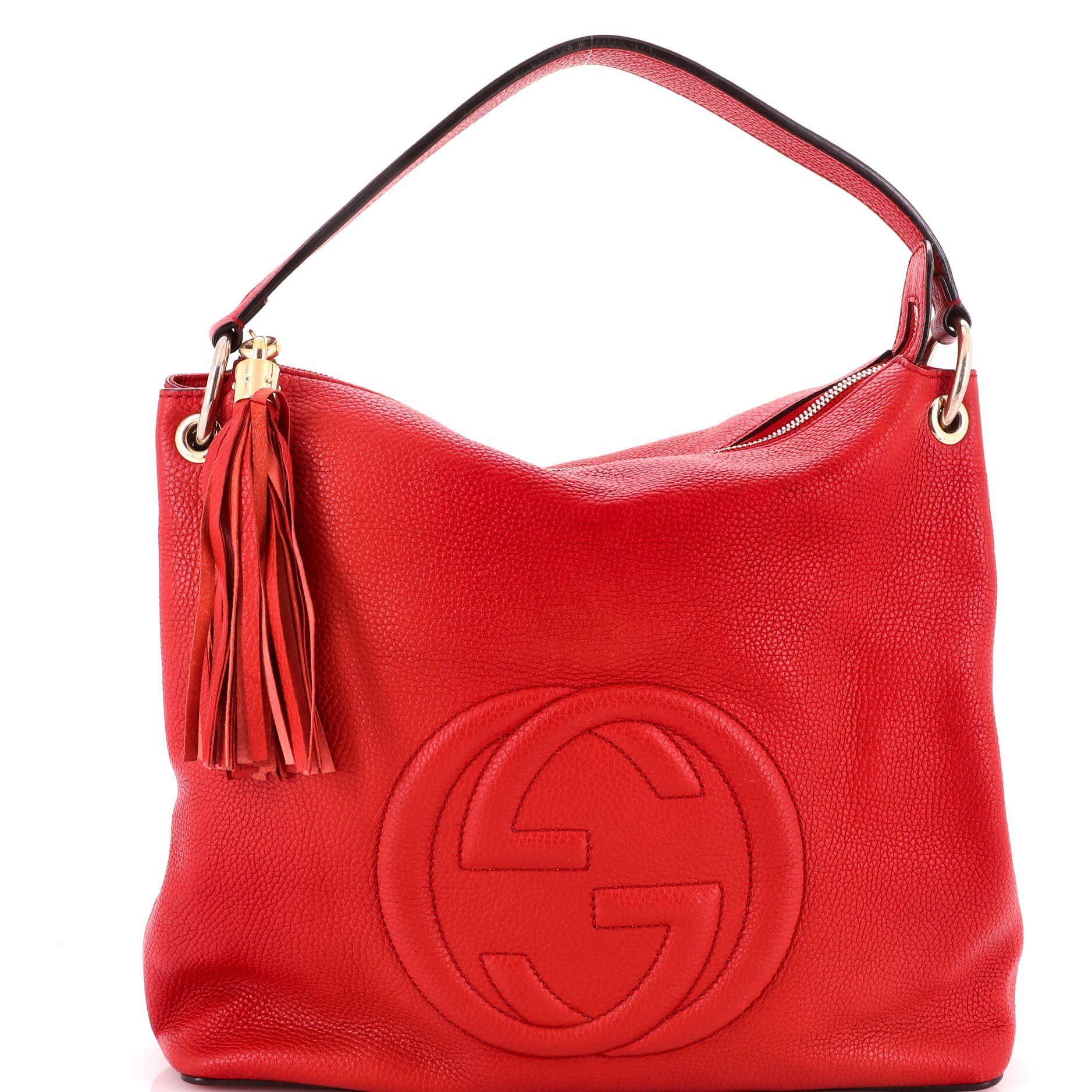 Leather handbag