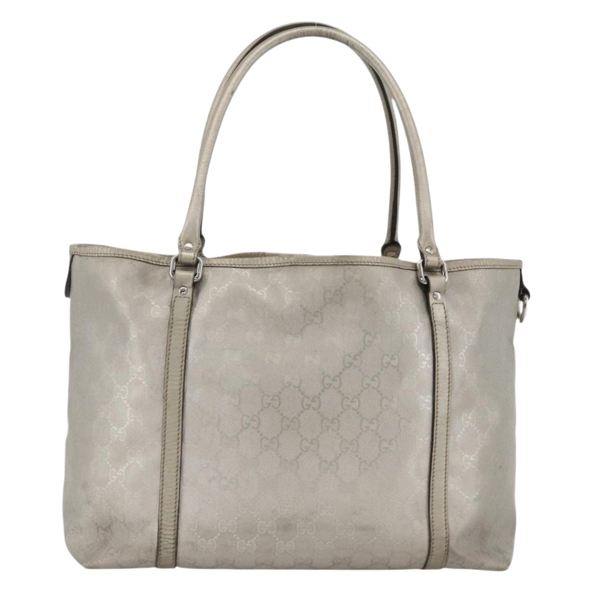 Leather tote