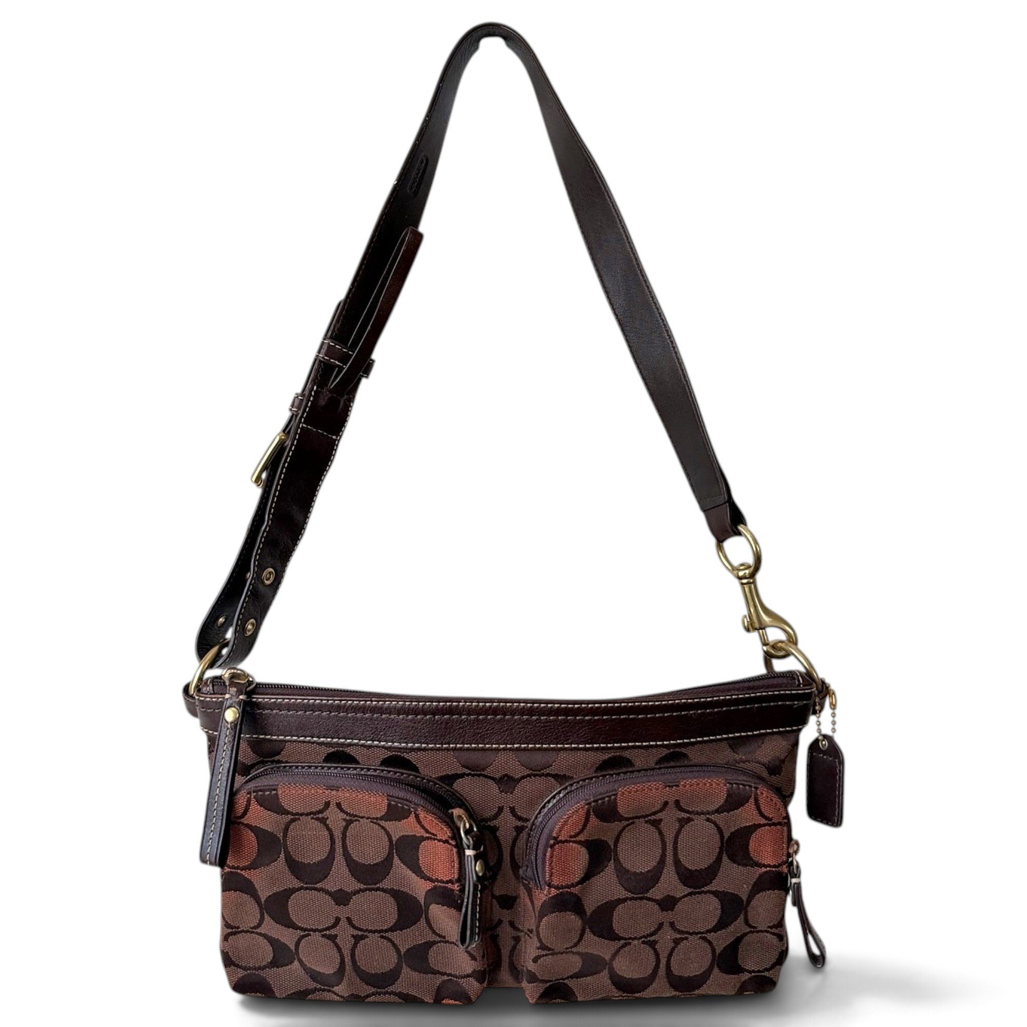 Signature Sufflette leather handbag