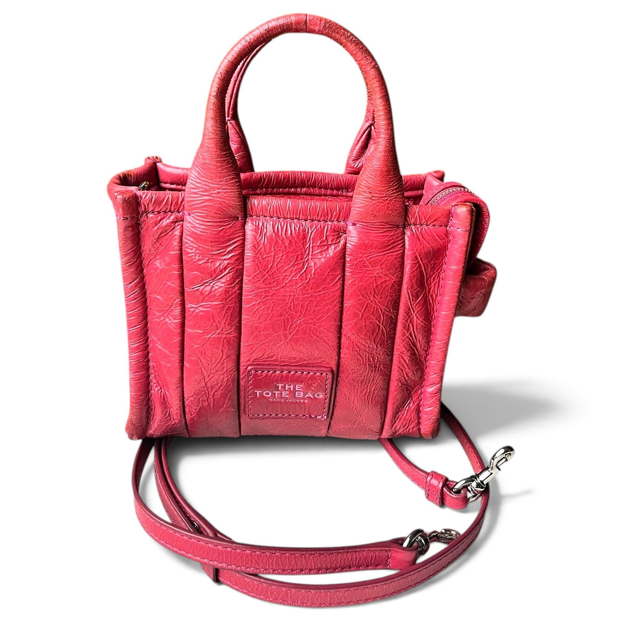 Marc Jacobs The Tag Tote leather mini bag