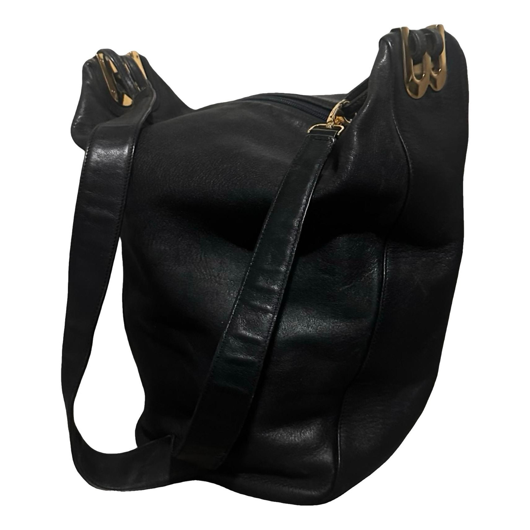 Leather crossbody bag