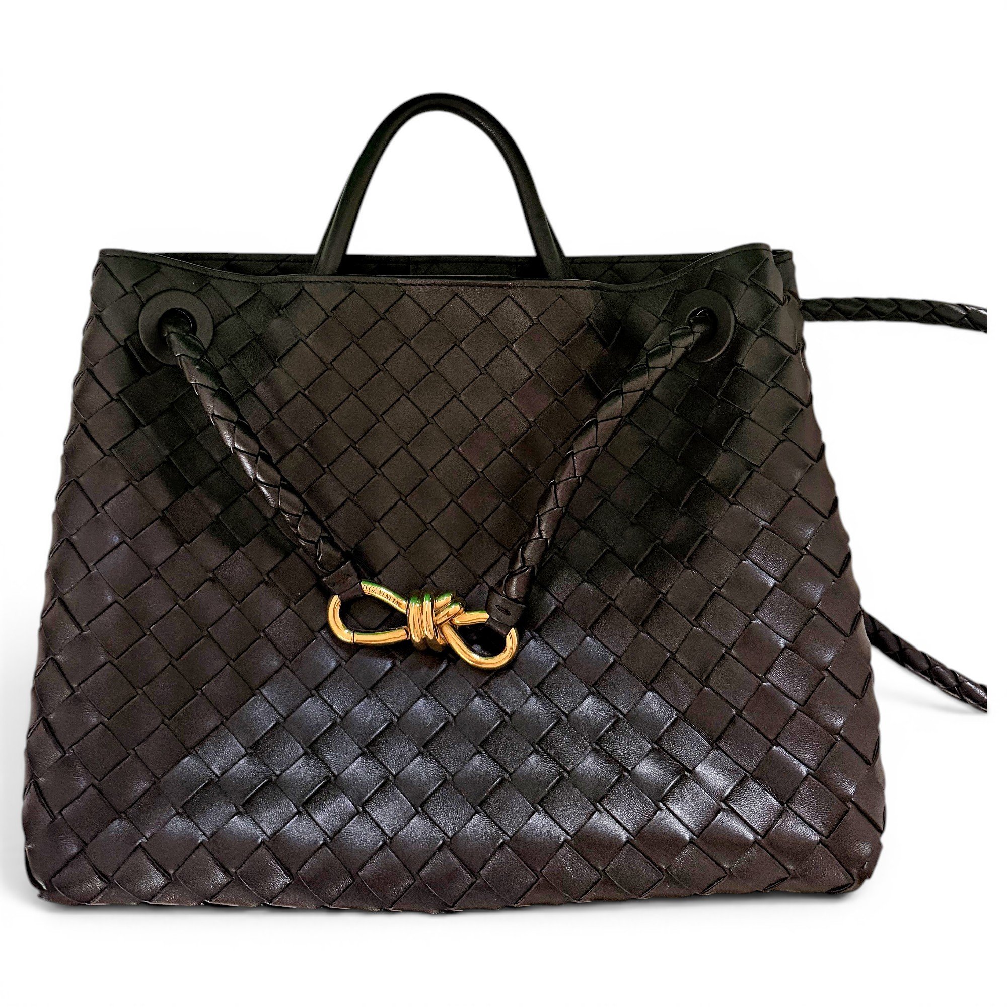 Bottega Veneta Andiamo leather handbag