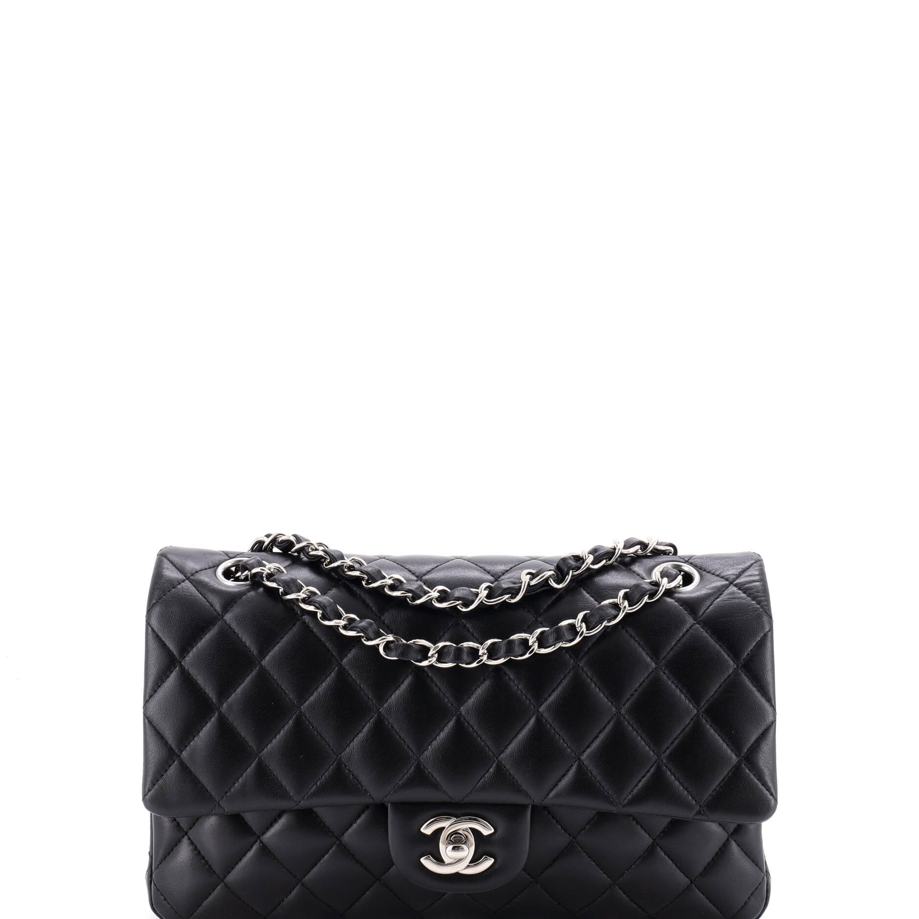 Classic Double Flap Bag Quilted Lambskin Medium